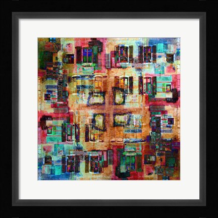 Framed Annecy 4 Print