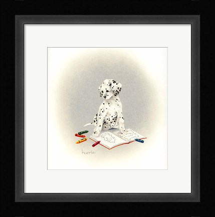 Framed Dot To Dot Print