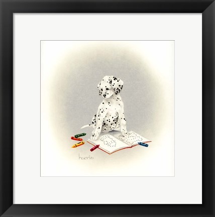 Framed Dot To Dot Print