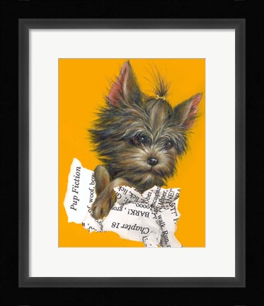 Framed Pup Fiction - 27A Print