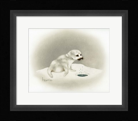 Framed Seal Print