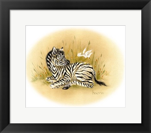 Framed Yipes Stripes Print