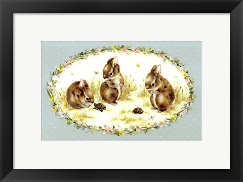 Framed Bunny Tales Print