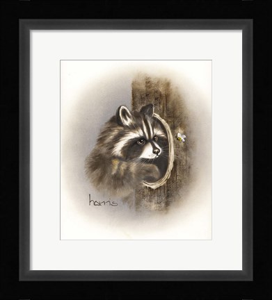 Framed Just Lookin Print