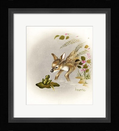 Framed Kiss Me Print