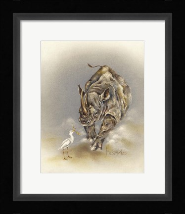 Framed Go For The Gold Print