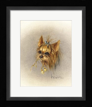Framed Ruff And Tuft Print