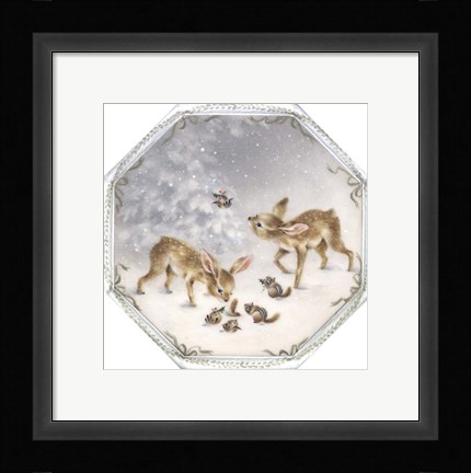 Framed White Christmas Print