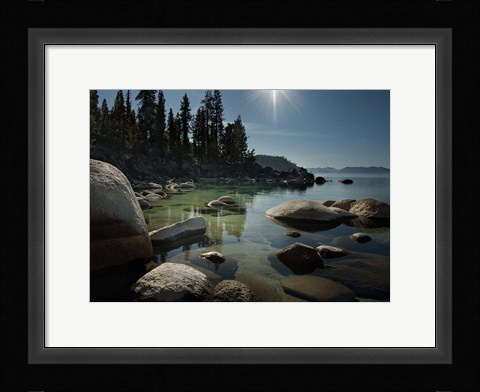 Framed Heaven Over Tahoe Print