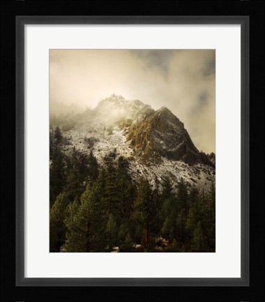 Framed Majestic Peak Print