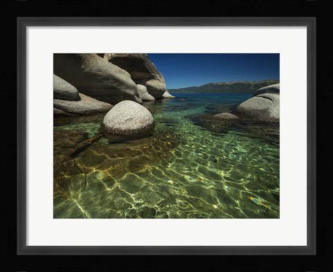 Framed Tahoe Cave Print