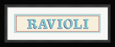 Framed Ravioli Print