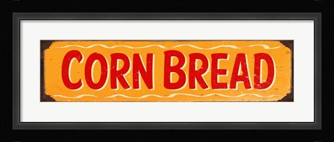 Framed Corn Bread Print
