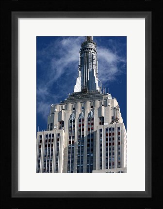 Framed Empire State Building CU Print