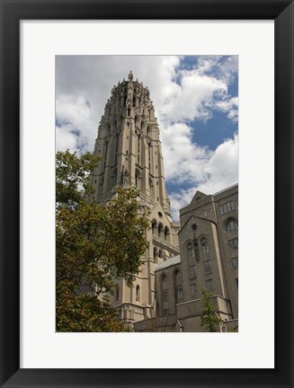 Framed Riverside Church NYC Print