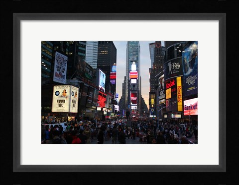 Framed Times Square Print