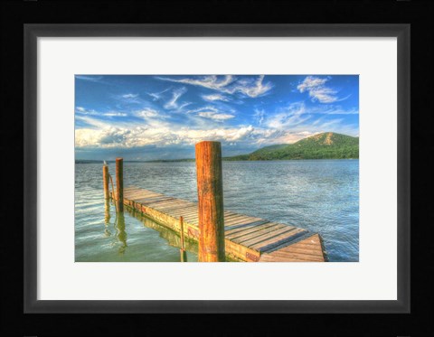 Framed Cornwall Dock Print