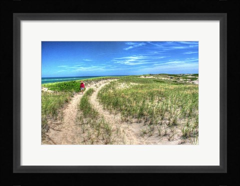 Framed Dune Walker Print