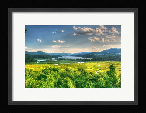 Framed Hudson Highlands Marsh Print