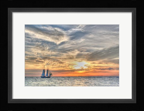 Framed Liberty Clipper Print