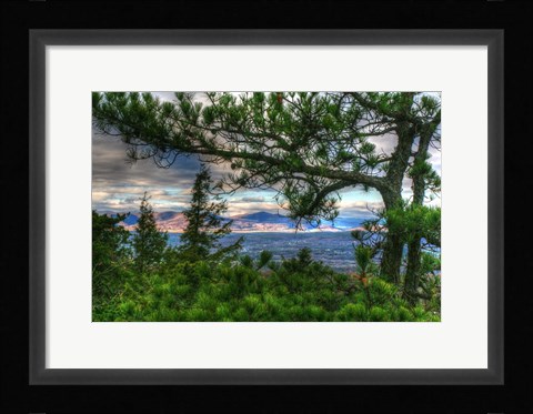 Framed Mountain Views Print