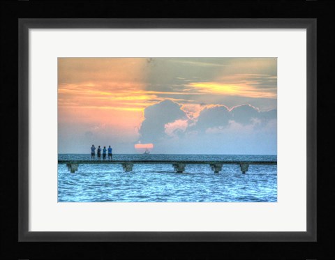 Framed Sunset Witness Print