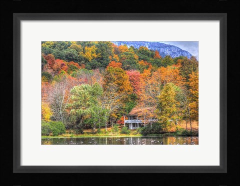 Framed Tillson Lake Print