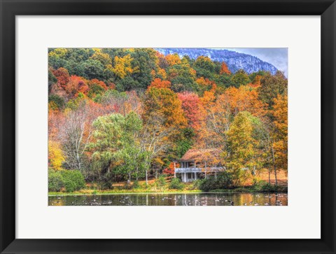 Framed Tillson Lake Print