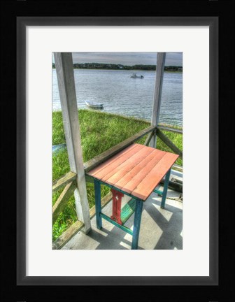 Framed CC Porch Vertical Print