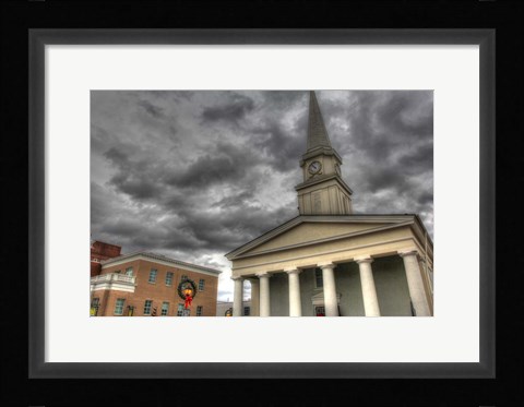 Framed Holiday Storm Cloud Print