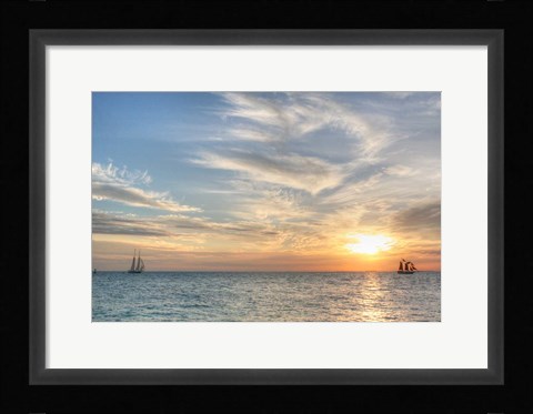 Framed Key West Sunset III Print