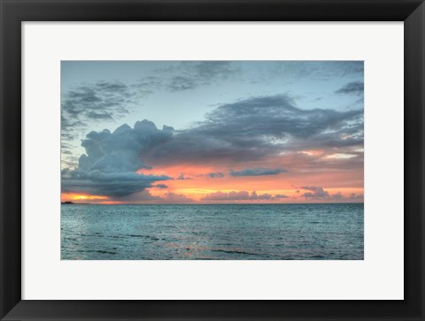 Framed Key West Sunset V Print