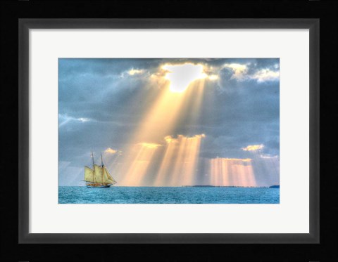 Framed Key West Sunset XIII Print