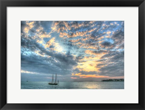 Framed Mallory Sunset Print