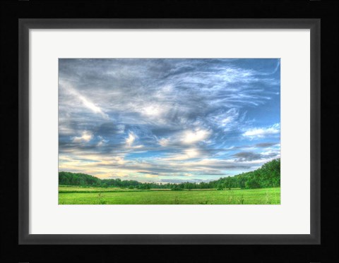 Framed Meadow Midday Print