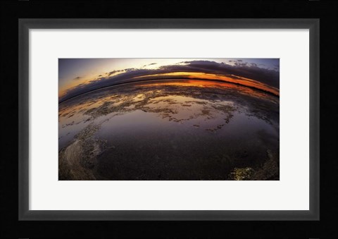 Framed Etang St Cyp Color Print