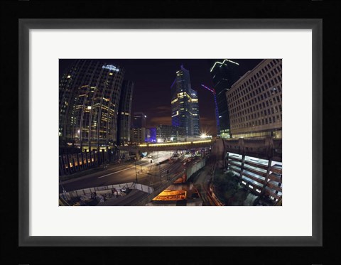 Framed La Defense Print