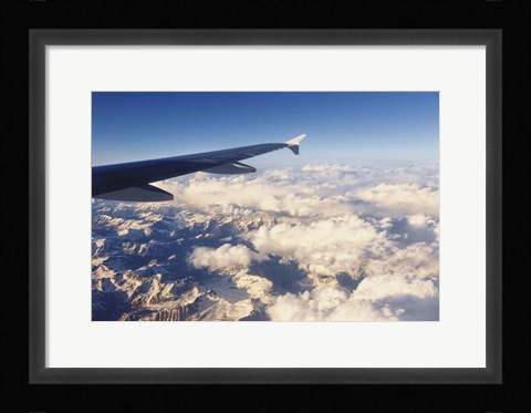 Framed Over The Mountains Print