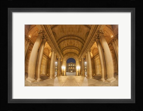 Framed Columns Print
