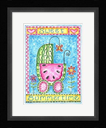 Framed Sweet Summertime Print