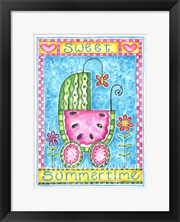 Framed Sweet Summertime Print