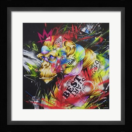 Framed Samurai Print