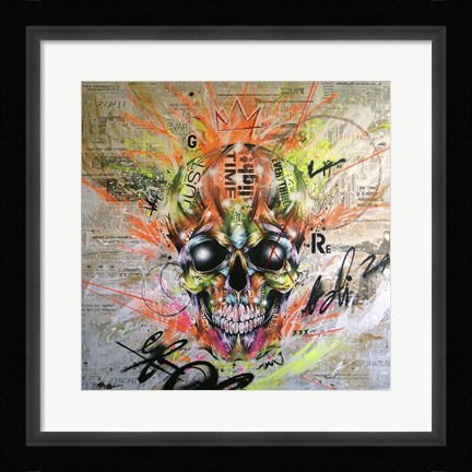 Framed Globalized Folklore Print