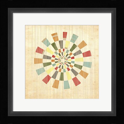 Framed Pinwheel Print