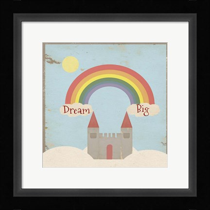 Framed Dream Big Print