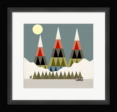 Framed Evening Ride Print
