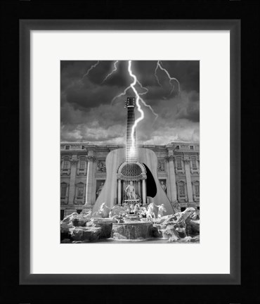 Framed Striking A Chord Print