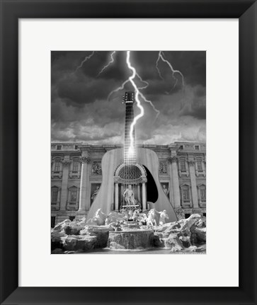 Framed Striking A Chord Print