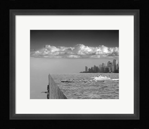 Framed Very Sharp Left Print