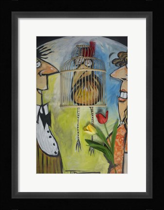 Framed Douglas Doris Bird Print